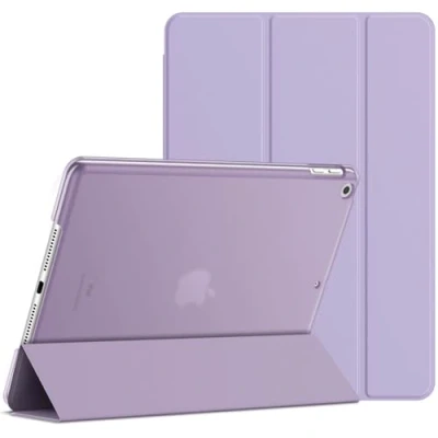 Afbeelding van JETech Hoes voor iPad 10,2 inch (2021/2020/2019 model, 9e/8e/7e Generatie), Case met Automatisch Wekken/Slapen (Lichtpaars)