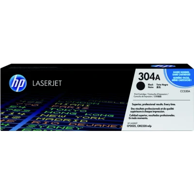 Afbeelding van CC530A HP CLJ CP2025 CARTRIDGE BLACK HC HP304A 350
