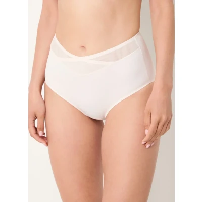 Afbeelding van Triumph SOFT Sculpt Bandeau MAXI Slip, Dames, Maat: 44, Neutral beige