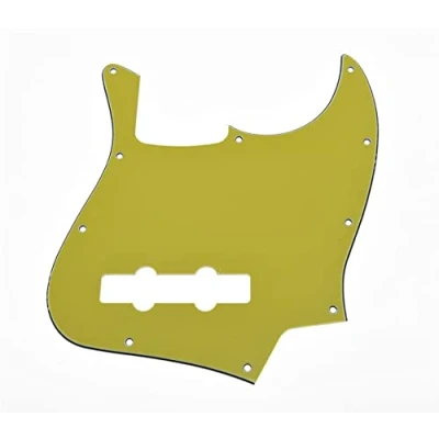 Afbeelding van Dopro Jazz Bass J Slagplaat voor USA/Mexicaanse 4 String FD Geel 3 laags