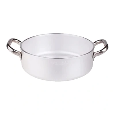 Afbeelding van Pentole Agnelli ALMR110620 5 mm professionele aluminium pannen, lage stralende cilindrische braadpan, 2,5 l