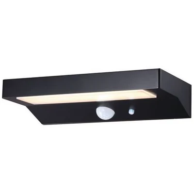 Afbeelding van Velamp TECNO: 600 lumen LED wandlamp op zonne energie met bewegingssensor