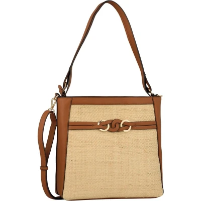 Afbeelding van Gabor Schoudertas Clarina Hobo Bag Mixed Cognac Bruine