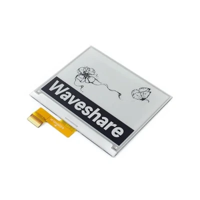 Afbeelding van Waveshare 4.2 Inch E Paper Raw Display Panel 400x300 Resolution 3.3v Ink Electronic Screen without PCB with Embedded Controller Support Full Refresh,Communicating via SPI interface