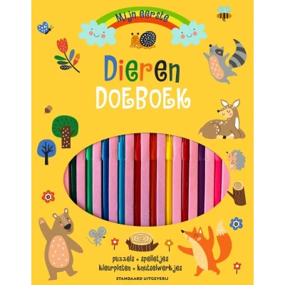Afbeelding van Mijn eerste Dierendoeboek (Hardback)