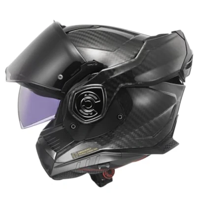 Afbeelding van LS2 FF901 Advant X Solid Mat Carbon Systeemhelm