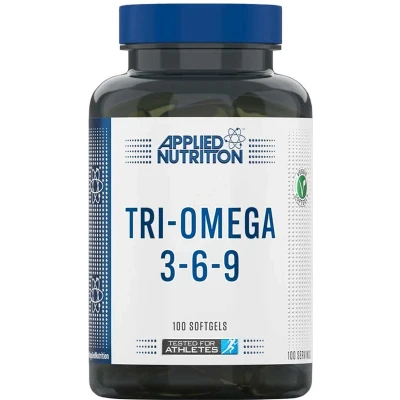 Afbeelding van Applied Nutrition Tri Omega 3 6 9 (100 softgels)