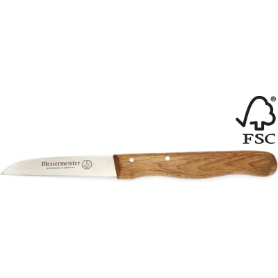 Afbeelding van Solinger Messermeister Beukenhouten Aardappelmesje 8 cm RVS