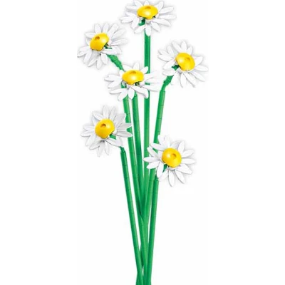 Afbeelding van Sluban Flowers Serie Madelief 255 stukjes M38 B1101 16