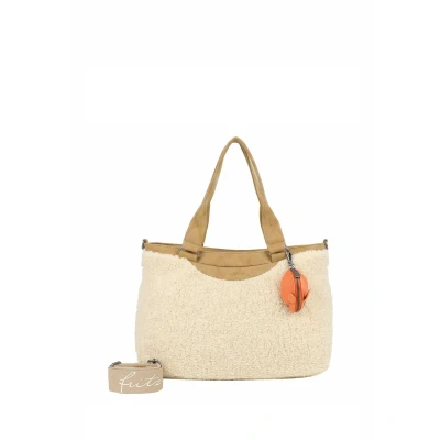 Afbeelding van Fritzi aus Preußen Joly Limited Teddy Shopper Tas 41 cm 15 L camel