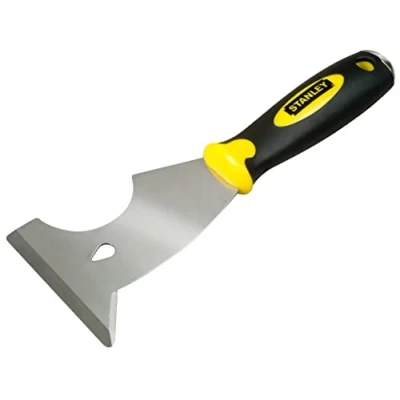 Afbeelding van Stanley Multifunctionele spatel (22,4 cm lengte, 76 mm lemmetbreedte, puntig lemmet, bi materiaal handgreep) 0 28 206