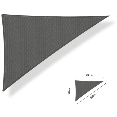 Afbeelding van Shadow comfort schaduwdoek driehoek 3 x 4 5 m Cool Grey