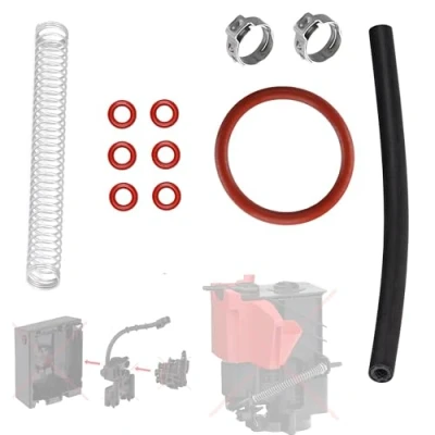 Afbeelding van Snapworld Kaffee Afdichting O ring onderhoudsset vervangende slang + knikbeschermingsveer compatibel met Siemens &amp; Bosch EQ.3 s100 s300 s500 VeroCup 100 300 evenals EQ.9 s700 s900 naar