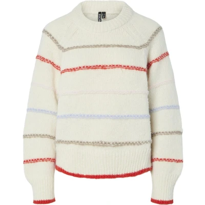 Afbeelding van pieces Gebreide trui PCNELIA LS O NECK KNIT NOOS BC
