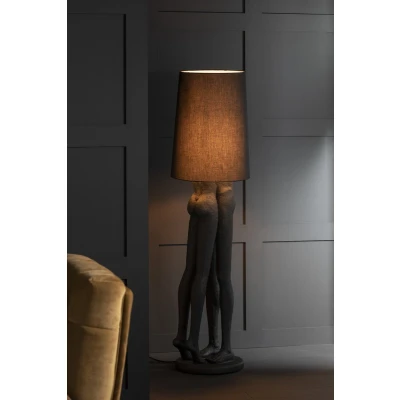 Afbeelding van J Line Lamp Koppel Poly Zwart Majorr