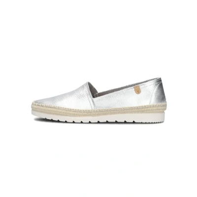 Afbeelding van Verbenas Noa Espadrilles Dames Zilver Maat 38