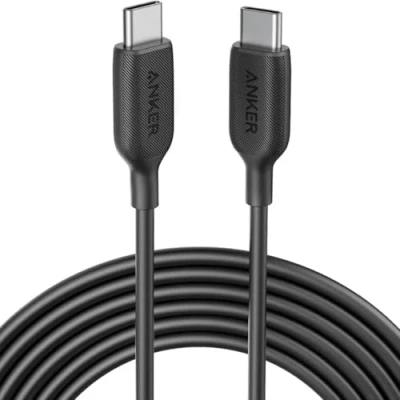 Afbeelding van Anker Powerline III USB C naar laadkabel, 3m lange bliksemsnelle laadkabel met 60W Power Delivery PD voor MacBook, iPad Pro 2020, Galaxy S10 Plus S9 S8 Plus, Pixel, en nog veel meer