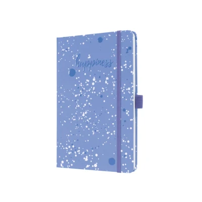 Afbeelding van Sigel notitieboek Jolie A5 hardcover 174 pagina&#039;s lijn 80 grams papier Violet Happiness SI JN339