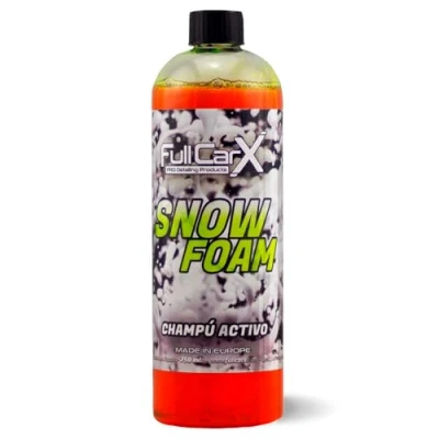 Afbeelding van FULLCARX Snow Foam 750ml Autoshampoo met neutrale pH, Supergeconcentreerde actieve schuimreiniger, Hoge schuimkracht, Krasonderhoudend wassen, Auto shampoo reiniging detailing professioneel product