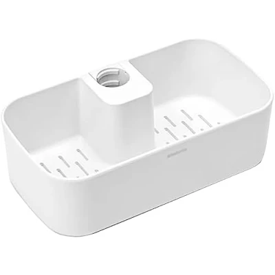 Afbeelding van Brabantia ReNew douchemandje (zonder boren) (24,4x13,3x7,5 cm)