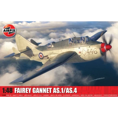 Afbeelding van 1:48 Airfix 11007 Fairey Gannet AS.1/AS.4 Plane Plastic Modelbouwpakket