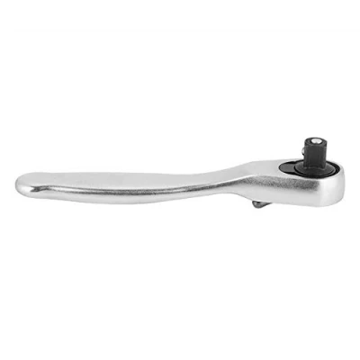 Afbeelding van Kennso Mini ratelbitschroevendraaier 6 35 mm 1/4 inch multitool snelle ratelschroevendraaier (vierkante kop wrench) Zeskant Ratel