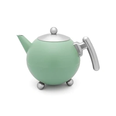 Afbeelding van Theepot Bredemeijer Duet Bella Ronde Tijmgroen 1,2L