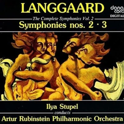 Afbeelding van Langgaard: Symphonies no 2 and 3 / Stupel, Rubinstein Orchestra