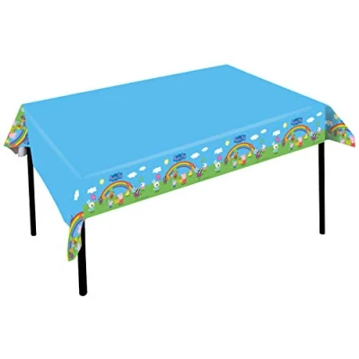 Afbeelding van Tafelkleed Peppa Pig print 120 x 180 cm tafeldecoratie Feesttafelkleden