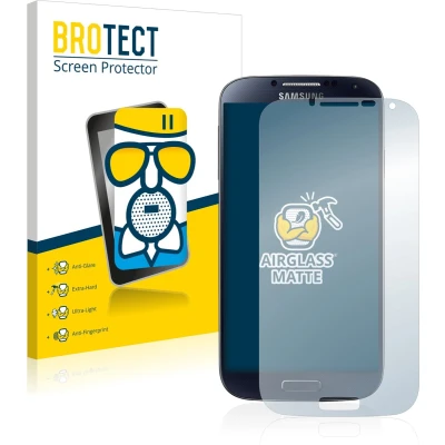 Afbeelding van BROTECT Screenprotector voor Samsung Galaxy S4 Folie Beschermfolie Beschermglas matte
