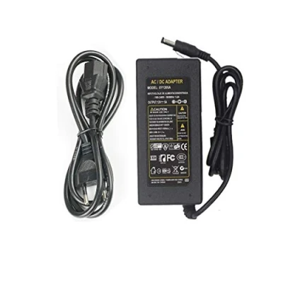 Afbeelding van 12V 5A Voeding Adapter 60W Transformatoren,AC100 240V to AC/DC Omvormer voor LED Strip,LCD Monitor