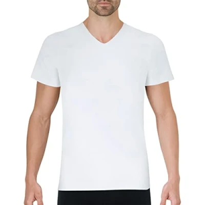 Afbeelding van Eminence T shirt voor heren Les Classiques, wit, 4 (fabrieksmaat: L), Weiß, NL(Fabrikant maat:L)