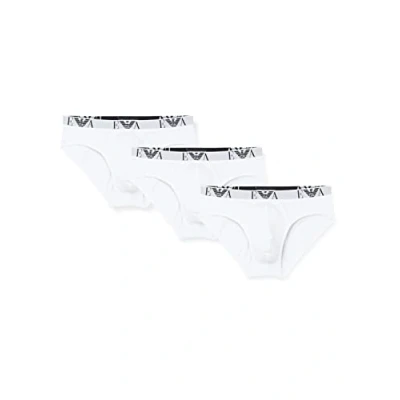 Afbeelding van Emporio Armani 3 Pack Brief Slip 111734 cc715 16510 Wit S (4)