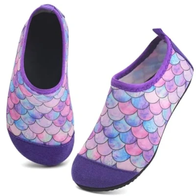 Afbeelding van Waterschoenen Kinderen Strand Zwemschoenen Jongens Meisjes Baby Water Schoenen Antislip(YL Roze Paars,26/27EU)