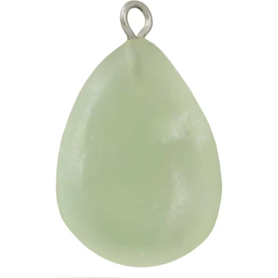 Afbeelding van Serpentijn Jade Hanger Druppel (23 25 x 12 14 4 5 mm) 2 stuks