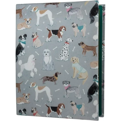 Afbeelding van Trimits Exclusieve 4 in 1 multifunctionele mat, snijmat, antislipmat, strijkmat, patroonmarkering, quiltmat, honden, 30 x 24 cm