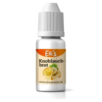 Afbeelding van Ellis Aromen knoflookbrood, natuurlijk levensmiddelaroma, voor gerechten en dranken, 10 ml