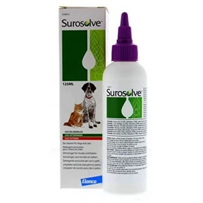 Afbeelding van Surosolve Oorreiniger voor honden en katten 2 x 125 ml