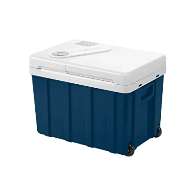 Afbeelding van Mobicool MQ40W AC/DC draagbare elektrische koeler met wielen, 39 liter, 12 V en 230 voor auto, vrachtwagen, boot, camper stopcontact