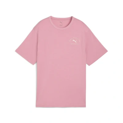 Afbeelding van Puma Class Relaxed TEE Tshirt print, Dames, Maat: Large, Poised pink