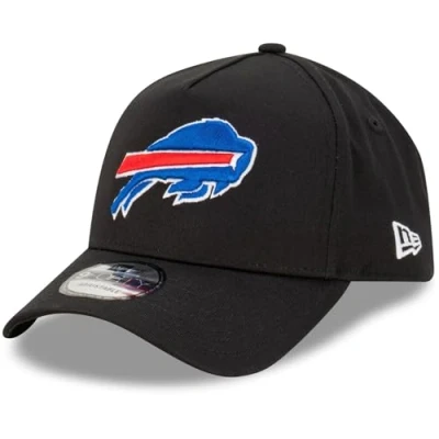 Afbeelding van New Era Buffalo Bills NFL Evergreen Zwart Verstelbare 9Forty A Frame Pet