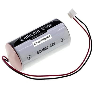 Afbeelding van TECHTEK batterijen compatibel met [DSC] 2 way Wireless external siren, Impassa WT4911, WT4911B, WT4911Bm, WT4911R, WT4911R Outdoor Sire, WT8911 vervangt ER34615M T1, FBA