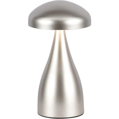 Afbeelding van V TAC VT 1041 CG Gouden Oplaadbare tafellamp Champagne IP20 1W 55 Lumen 3IN1