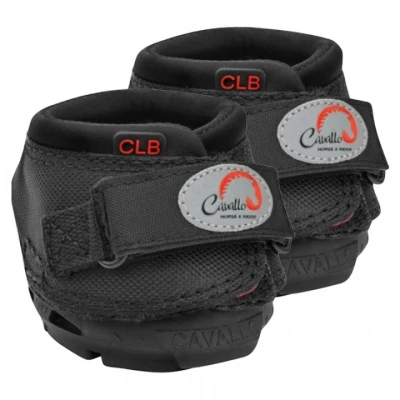 Afbeelding van F.R.A. Cavallo Horse &amp; Rider Hoefschoenen CLB SLIM Zwart M4