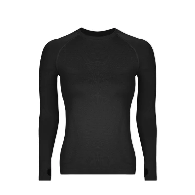 Afbeelding van Snocks Langarm Longsleeve, Dames, Maat: Large, Schwarz