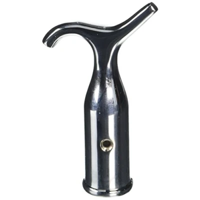 Afbeelding van Merriway BH05852 Fanlight Skylight Window Catch Pole Hook Gepolijst Chroom