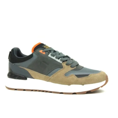 Afbeelding van G Star RAW leren sneakers taupe/grijs