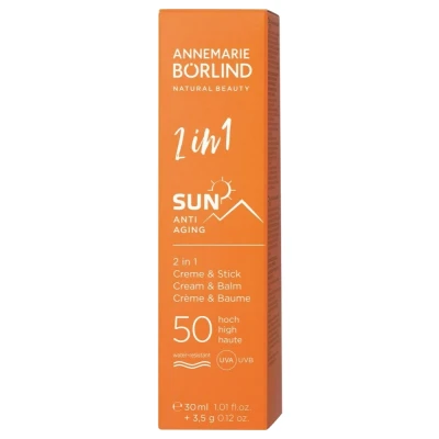 Afbeelding van ANNEMARIE BÖRLIND Sun 2 in 1 Cream &amp; Balm SPF 50