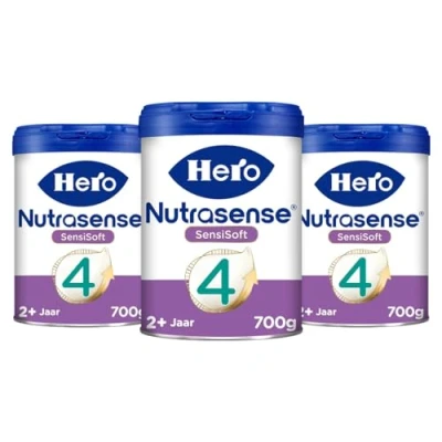 Afbeelding van 2x Hero Nutrasense SensiSoft 4 Peutermelk (vanaf 24 mnd) 700 gr
