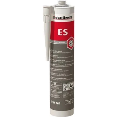Afbeelding van Schönox ES siliconenkit donkergrijs koker 300 ml